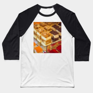 Cake Bakery Tray Baseball T-Shirt